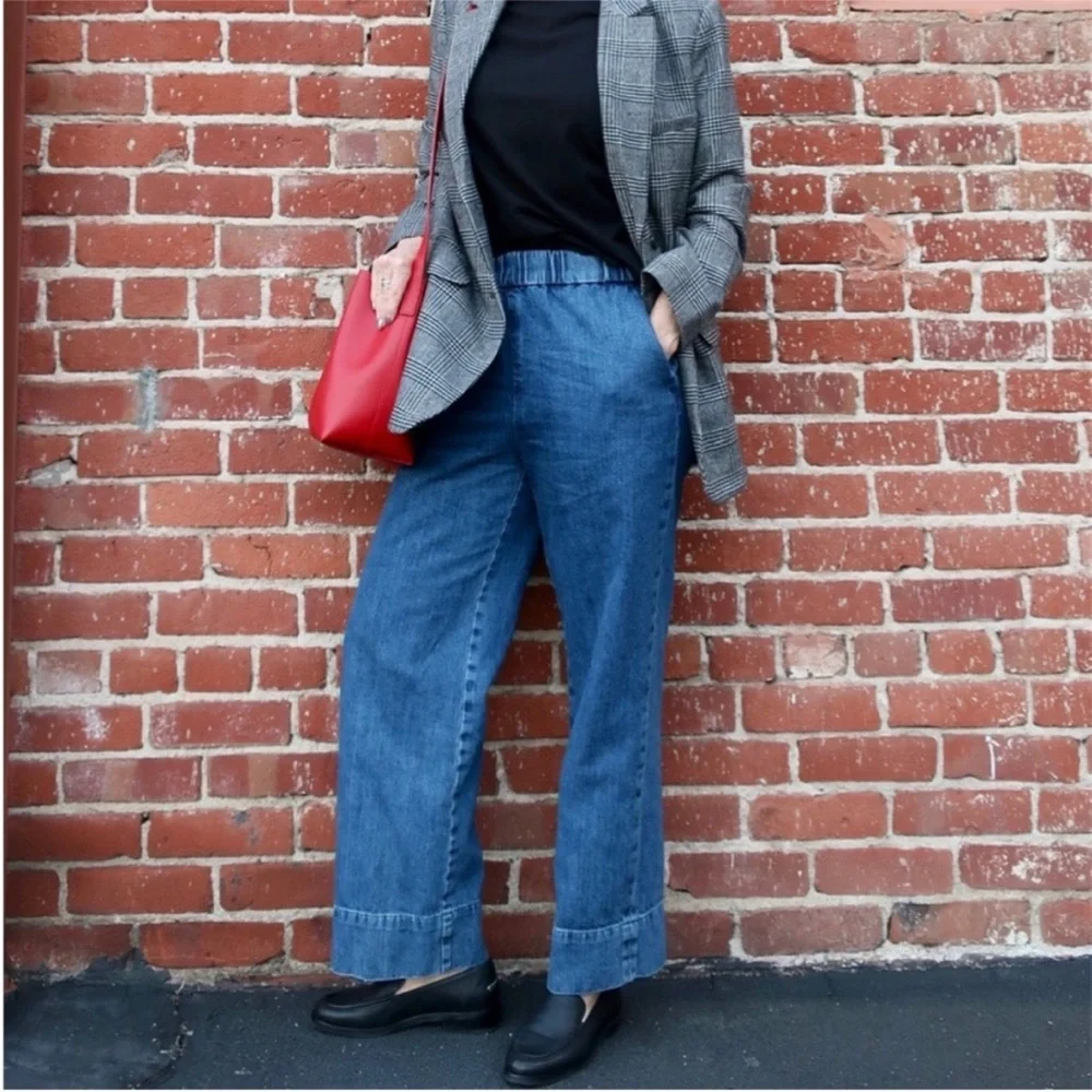 Everlane The Easy Jean elastic waistband Size 6 - Picture 2 of 11